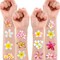 96 PCS Plumeria Flower Pre-Cut Themed Birthday Supplies Décor